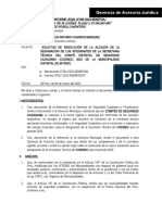 Informe Legal Nº085-2023 A GM Sobre La Modificacion de Los Integrantes Del Codisec - 2023