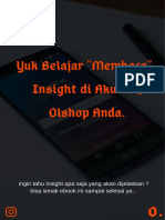 Yuk Belajar "Membaca" Insight Di Akun IG Olshop Anda PDF