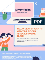 Survey Design PDF