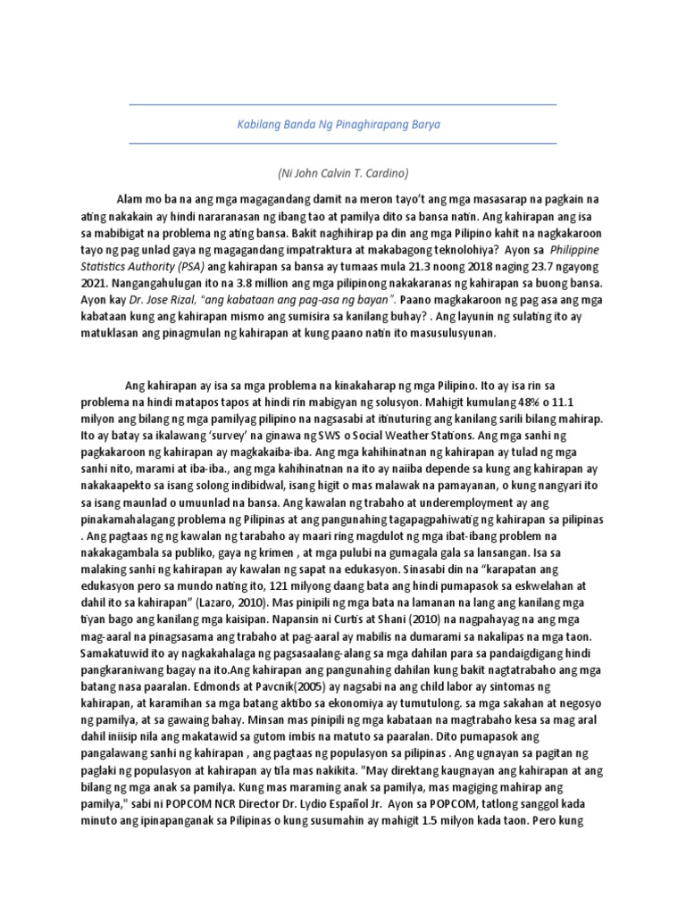 Kabilang Panig NG Pilipinas | PDF
