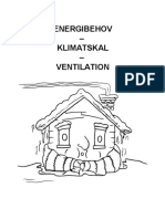 Klimatskal Ventilation