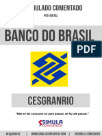 4º Simulado Comentado - Banco Do Brasil - Cesgranrio