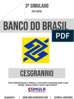 3º Simulado - Banco Do Brasil - Cesgranrio