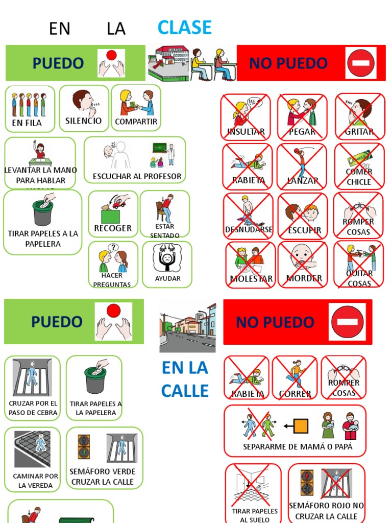 Normas - de - Conducta DIFERENTES ESPACIOS | PDF, image size:768x1024