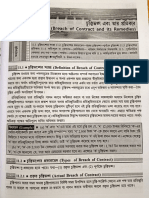 Breach of Contract and Remedies PDF