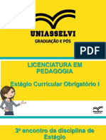 Estágio Pedagogia Etapas