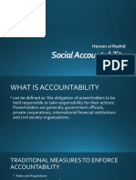 Social Accountability: Haroon Ul Rashid