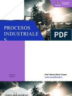 Procesos Industriales 2023 - Teoria - Semana 9