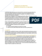 El Manejo de Los Conceptos en Los Argumentos Visuales de La Publicidad1 PDF