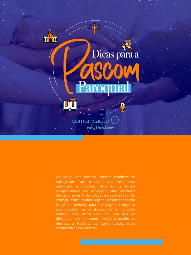 Pascom e evangelização | PDF | Igreja católica | Comunicação