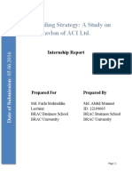 Rebranding Strategy: A Study On Savlon of ACI LTD.: Internship Report