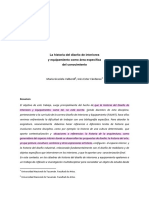 1.44 La historia del diseño de interiores y equipamiento como área específica del conocimiento