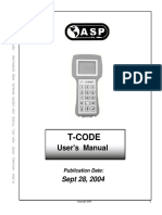 TCODE Manual PDF