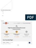 MMT Flight Cancellation Charges