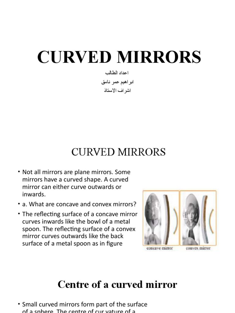 Understanding Curved Mirrors A Student's Guide to Concave and Convex
