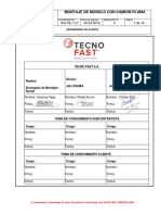 Procedimiento de Montaje de Módulos Camión Grúa Articulado Rev.01 PDF