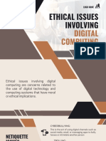 Ethical Issues Involving Digital Computing PDF