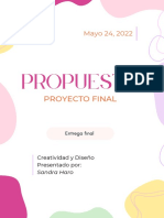 Propuesta: Proyecto Final