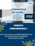 Entrenamiento en Vocería - Grupo11 PDF