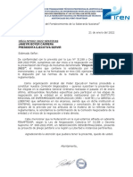 Janeyri Boyer Carrera Presidenta Ejecutiva Servir: Oficio Nº002-2022-SINTEPAS