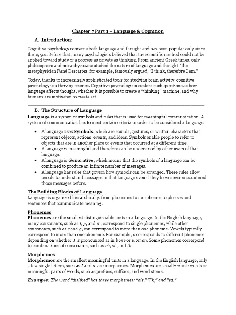 Language   Cognition PDF PDF Cognitive Development Language Language   Cognition PDF PDF Cognitive Development Language