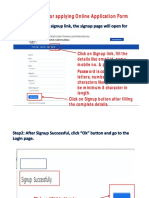 Guidelines For Online Application Form PDF