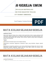 Sejarah Gereja