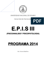 Epis Iii - Programa