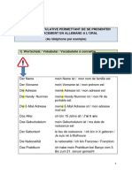 Fiche Recapitulative Permettant de Se Presenter Efficacement en Allemand A L PDF