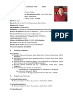 Curriculum Julio Roberto Pazos