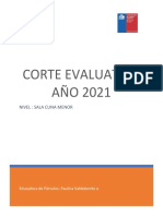 Corte Evaluativo 2021