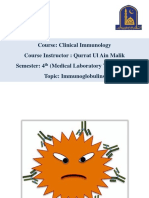 Clinical Immunology - Topic 6 - Antibody Structure PDF
