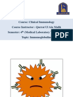 Clinical Immunology Course Covers Immunoglobulins