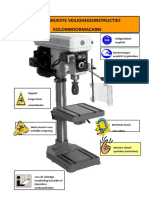 Instructiekaart Kolomboormachine