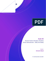 Direito Administrativo - Apostila - Aula 3 PDF