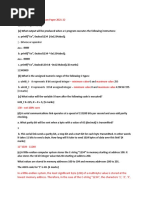 Microprocessor Exam Paper