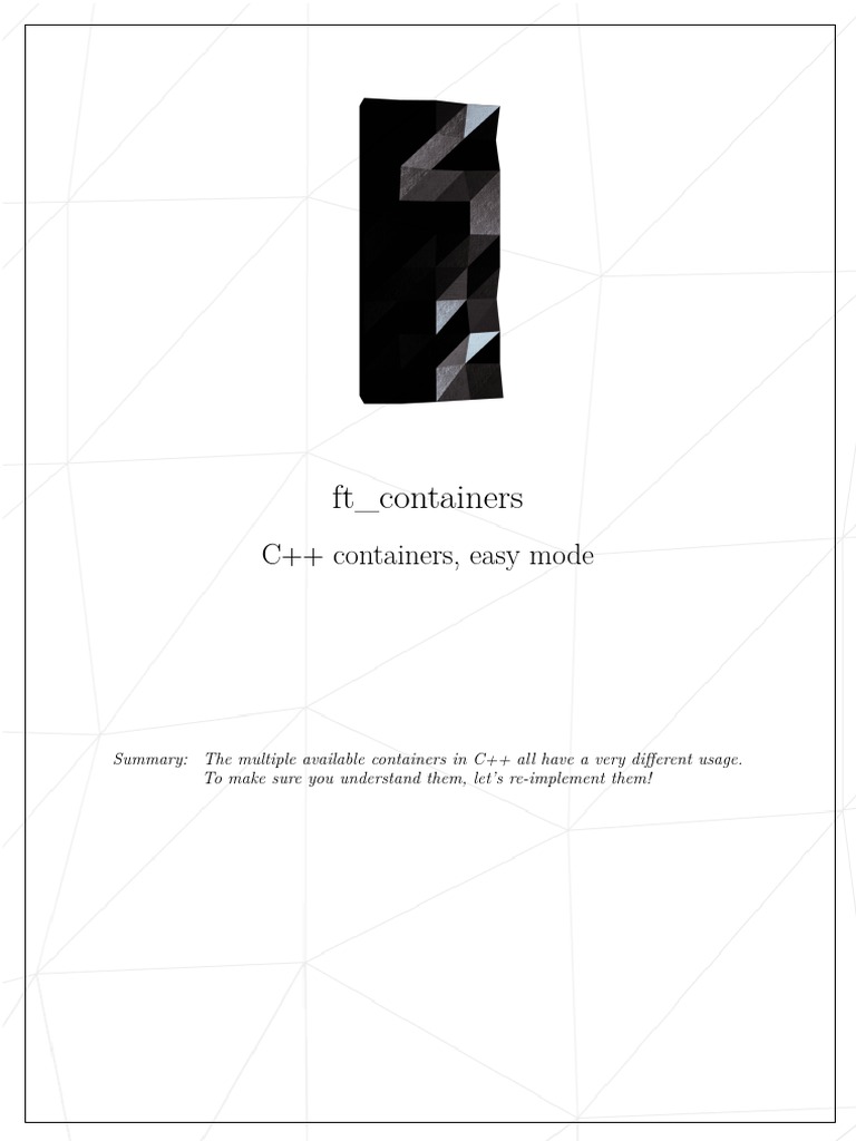 FT Containers | PDF