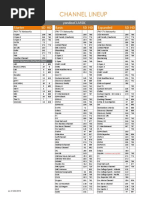Yondoo Channel Lineup by Package 2017 March 16 Website