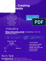Group 6 Section B Tech Talk Social Media Strategy PDF