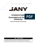 Manual de Operação Sany 36 Toneladas