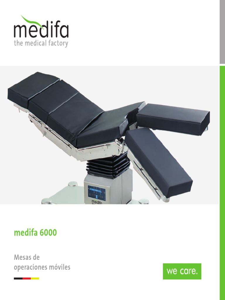 Medifa 6000 v10 2020 Es PDF | PDF | Factores humanos y ergonomía