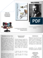 Max Weber y la burocracia