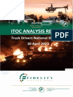 ITOC Analysis Report - Truck Drivers Shutdown - 30 April 2023 PDF