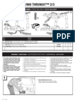 Thule 968 969 Thruway Bike Rack Installation Instructions PDF