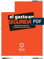 ￼El gasto en SEGURIDAD: Observaciones de la ASF a la gestión y uso de recursos