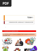 Comunicación 1 Eso