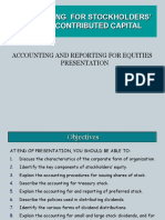 Topic 4 - Accounting For Shareholders Equity-Contributed Capital PDF