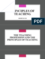 Principles of Effective Teaching