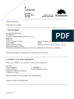 Application For Employment Form 2