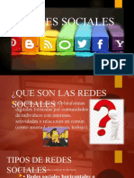Redes Sociales - PPTX